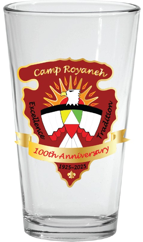 Royaneh 100 Pint Glass Royaneh 100 Pint Glass
