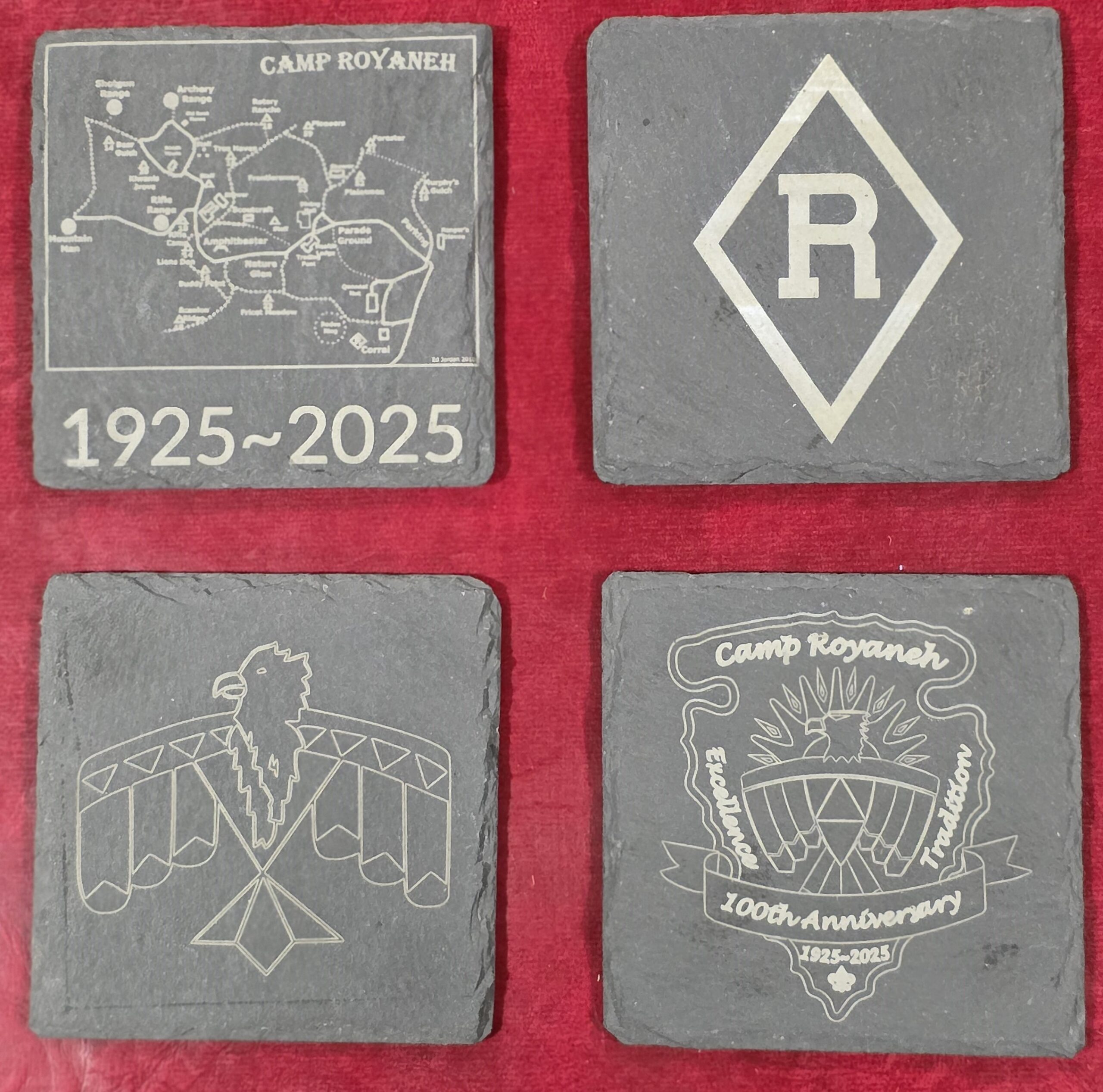 Royaneh 100 Slate Coasters Royaneh 100 Slate Coasters